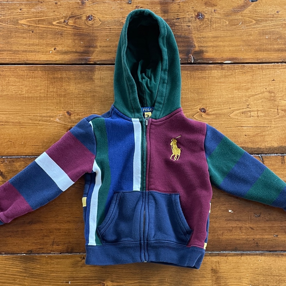 Polo by Ralph Lauren Kids Colorblock Hoodie
